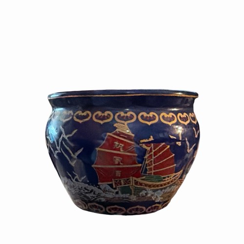 Vintage chinese cobalt blue - cobalt,